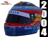 Fernando Alonso 2004 Replica Helmet / Renault F1