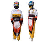 Fernando Alonso 2008 Racing Suit Replica / Renault F1