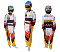 Fernando Alonso 2008 Racing Suit Replica / Renault F1