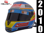 Fernando Alonso 2010 Replica Helmet / Ferrari F1
