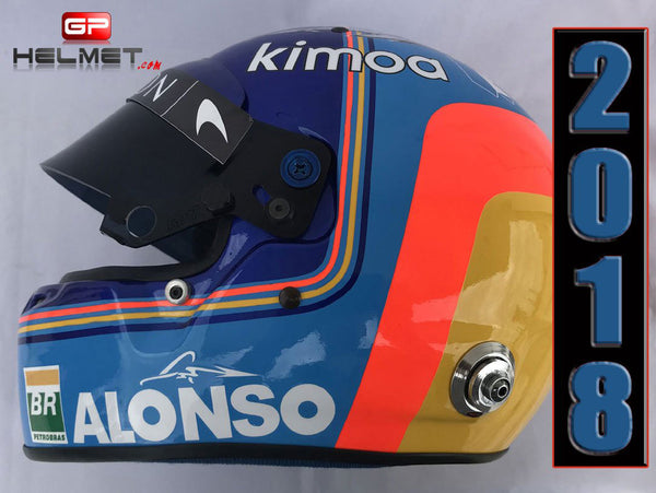 Fernando Alonso 2018 Replica Helmet / Mc Laren F1