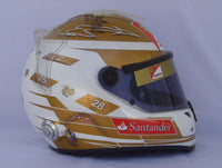 Fernando Alonso 2012 MONACO Helmet / Ferrari F1