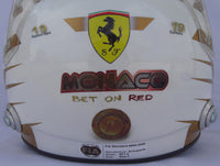 Fernando Alonso 2012 MONACO Helmet / Ferrari F1