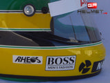 Ayrton Senna 1990 RHEOS Helmet / Team Mc Laren F1