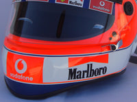 Rubens Barrichello 2005 Replica Helmet / Ferrari F1