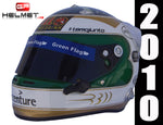 Rubens Barrichello 2010 "300 GP" Replica Helmet / Brawn F1