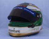 Rubens Barrichello 2010 "300 GP" Replica Helmet / Brawn F1