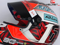 Charles Leclerc 2019 SPA GP Helmet / Ferrari F1