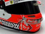 Charles Leclerc 2021 IMOLA GP F1 Helmet / Ferrari F1