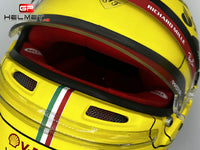 Charles Leclerc 2022 MONZA Helmet / Ferrari 75 Years