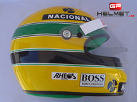 Ayrton Senna 1990 RHEOS Helmet / Team Mc Laren F1