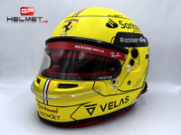 Charles Leclerc 2022 MONZA Helmet / Ferrari 75 Years