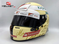 Sebastian Vettel 2017 MONACO GP F1 Helmet / Ferrari F1