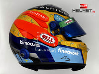 Fernando Alonso 2021 USA GP F1 Helmet / Mc Laren F1