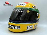 Ayrton Senna 1993 Helmet / Team Mc Laren F1