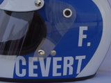 Francois Cevert  1973 Replica Helmet / Tyrrel F1