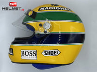 Ayrton Senna 1992 Replica Helmet / Team Mc Laren F1