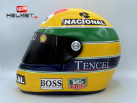 Ayrton Senna 1993 Helmet / Team Mc Laren F1