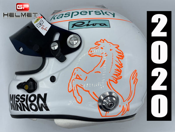 Sebastian Vettel 2020 F1 Helmet / Ferrari F1