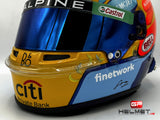 Fernando Alonso 2021 USA GP F1 Helmet / Mc Laren F1