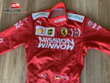 Vettel 2019 Mission Winnow Racing Suit / Ferrari F1