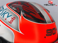 Charles Leclerc 2019 SPA GP Helmet / Ferrari F1