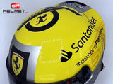 Carlos Sainz 2022 MONZA Helmet / Ferrari 75 Years