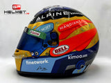 Fernando Alonso 2021 USA GP F1 Helmet / Mc Laren F1