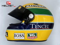 Ayrton Senna 1993 Helmet / Team Mc Laren F1