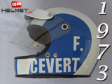 Francois Cevert  1973 Replica Helmet / Tyrrel F1