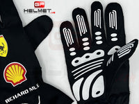 Carlos Sainz 2022 Racing gloves / Team Ferrari F1