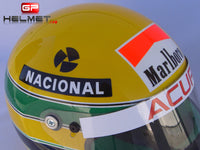 Ayrton Senna 1990 RHEOS Helmet / Team Mc Laren F1