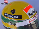 Ayrton Senna 1990 RHEOS Helmet / Team Mc Laren F1