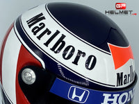 Gerhard Berger 1991 casco / Equipo Mc. Laren F1