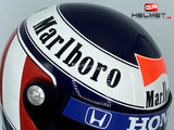 Gerhard Berger 1991 casco / Equipo Mc. Laren F1