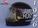 James Hunt 1976 Replica Helmet / Mc Laren F1