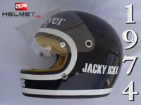 Jacky Ickx 1974 Replica Helmet / Lotus F1