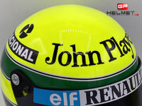 Ayrton Senna 1985 Replica Helmet / Team Lotus F1