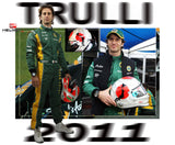 Trulli Jarno 2011 Australia Replica Helmet / Lotus F1