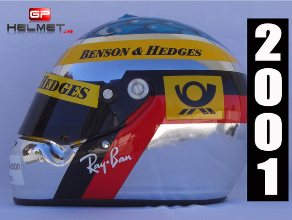 Jean Alesi 2001 Replica Helmet / Jordan Formula 1