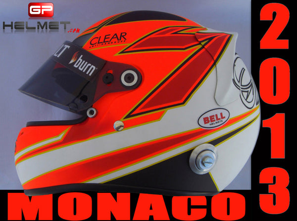 Kimi Raikkonen 2013 MONACO GP Replica Helmet / Lotus F1