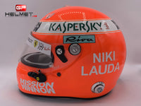 Sebastian Vettel 2019 Lauda Tribute Helmet / Ferrari F1