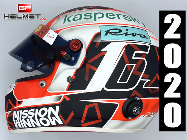 Charles Leclerc 2020 F1 Helmet / Ferrari F1