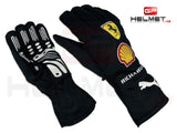 Carlos Sainz 2022 Racing gloves / Team Ferrari F1