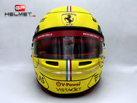 Charles Leclerc 2022 MONZA Helmet / Ferrari 75 Years