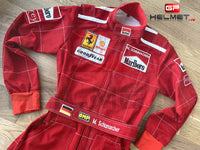 Michael Schumacher 1996 Racing Suit / Team Ferrari F1