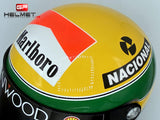 Ayrton Senna 1993 Helmet / Team Mc Laren F1