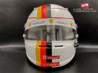 Sebastian Vettel 2020 Helmet Schumacher Tribute Eiffel GP