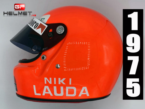 Niki Lauda 1975 Replica Helmet / Ferrari F1