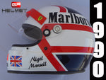 Nigel Mansell 1990 Replica Helmet / Ferrari F1